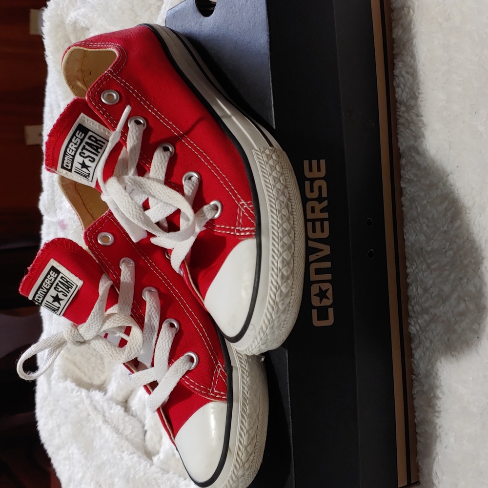 All Star Converse Red size 2.5 Y